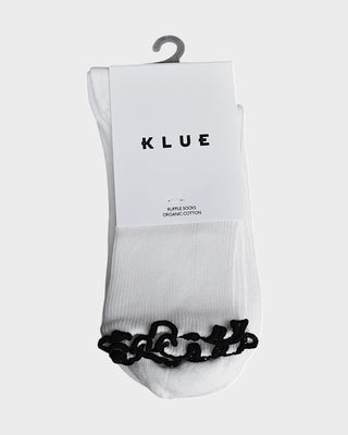 Klue Organic Cotton Socks with Ruffles